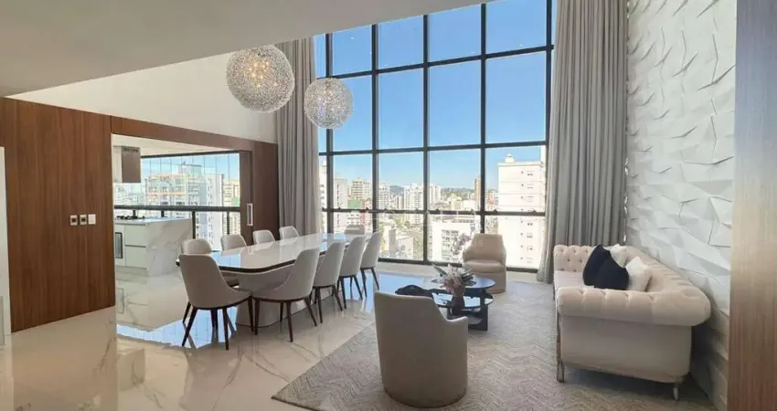 Edifício Otto SKY VIEW | Apartamento Mobiliado de Alto Padrão com 278m² no Bairro América – Joinville/SC