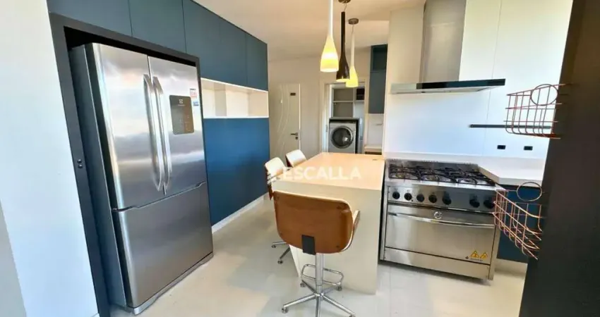 Apartamento semimobiliado à venda no centro de joinville | palazzo anthurium