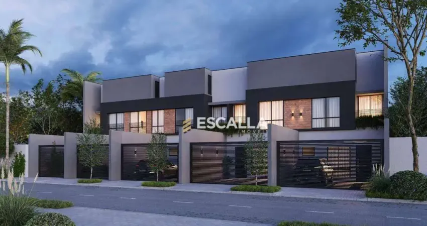 Casas duplex à venda no bairro anita garibaldi | residencial ferran