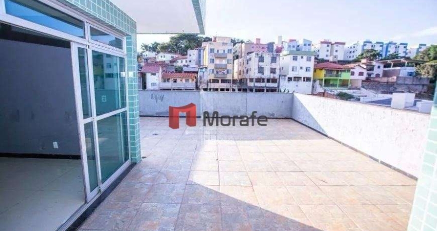 Cobertura com 3 quartos para alugar na Santa Cruz, Belo Horizonte 