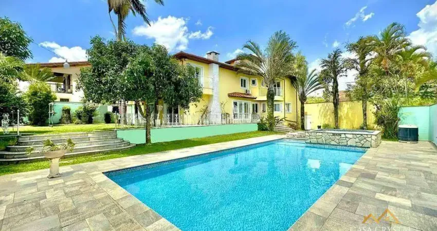 Casa à venda, 753 m² por r$ 3.500.000,00 - condomínio são paulo ii - cotia/sp