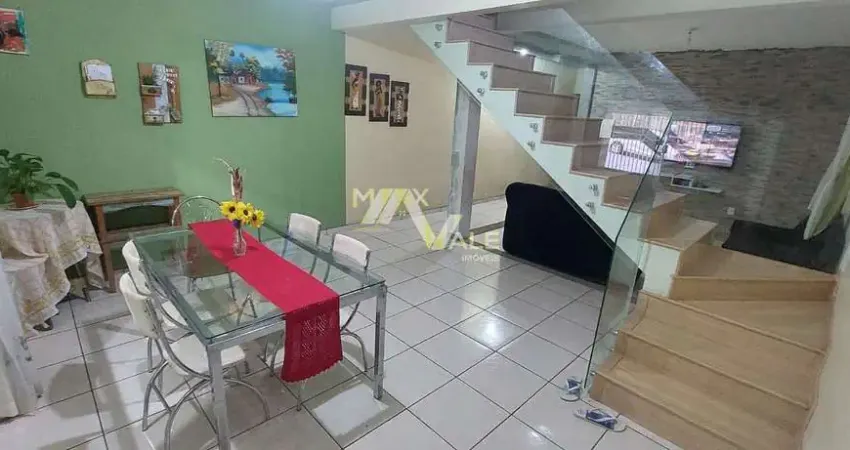 Sobrado com 3 dormitórios à venda, 119 m² por R$ 590.000 - Residencial Santa Paula - Jacareí/SP