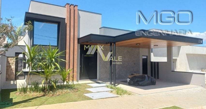 Casa com 3 dormitórios à venda, 163 m² por R$ 1.320.000 - Condomínio Reserva Rudá - São José dos Ca