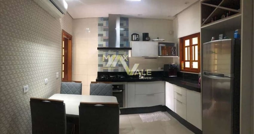 Casa com 3 dormitórios à venda, 80 m² por R$ 615.000 - Villa Branca - Jacareí/SP