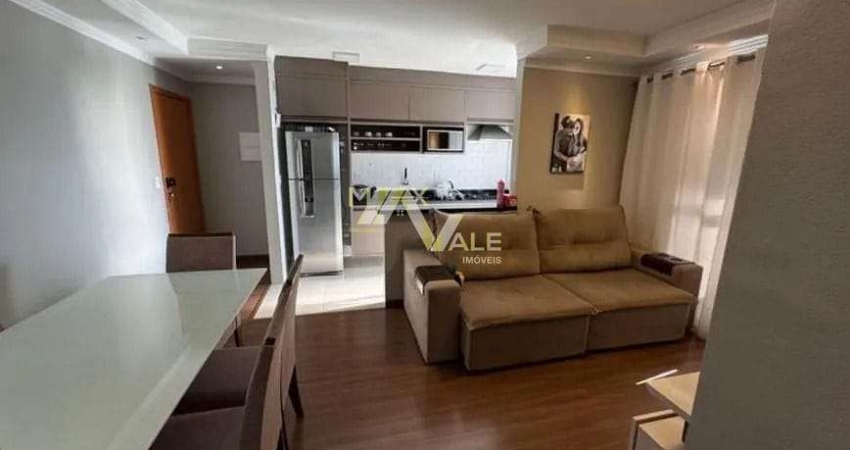 Apartamento com 2 dormitórios à venda, 65 m² por R$ 510.000 - Palmeiras de São José - São José dos