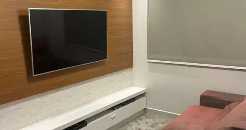 APARTAMENTO À VENDA COM 2 QUARTOS, SENDO UMA SUÍTE, SALA AMPLIADA DE TV QUE PODE REVERTER NO TERCEIRO DORMITÓRIO