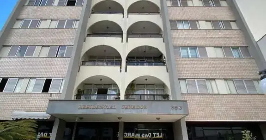 Apartamento a venda no edifício senador - centro de jundiaí.