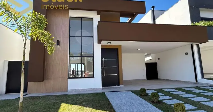 CASA TÉRREA  COM  3 SUÍTES E E ESPAÇO PARA LAZER NO PISO DE BAIXO - CONDOMÍNIO GRAN VILLE SÃO VENÂNCIO - ITUPEVA/SP!