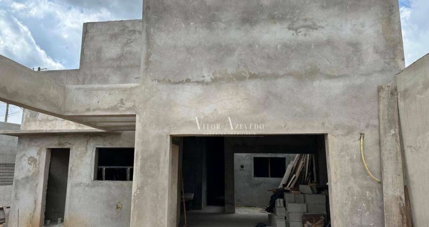 Casa em fase de acabamento com 3 dormitórios à venda no Jardim Cristal - Votorantim/SP