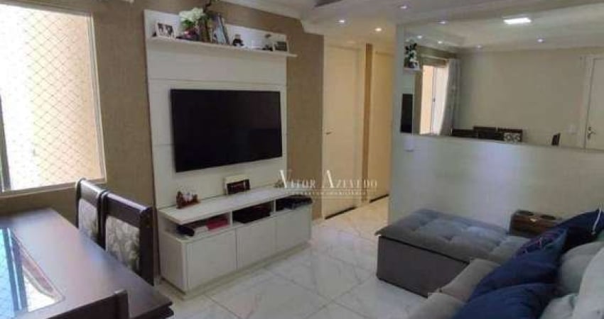 Apartamento com Armários Modulados à  Venda no Condomínio Vila dos Bandeirantes no Jardim Tatiana - Votorantim/SP.