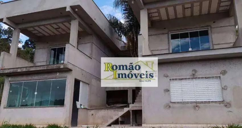 Chácara  faltando acabamento final com 3 dormitórios à venda, 1175 m² por R$ 550.000 - Oasis Paulista - Mairiporã/SP