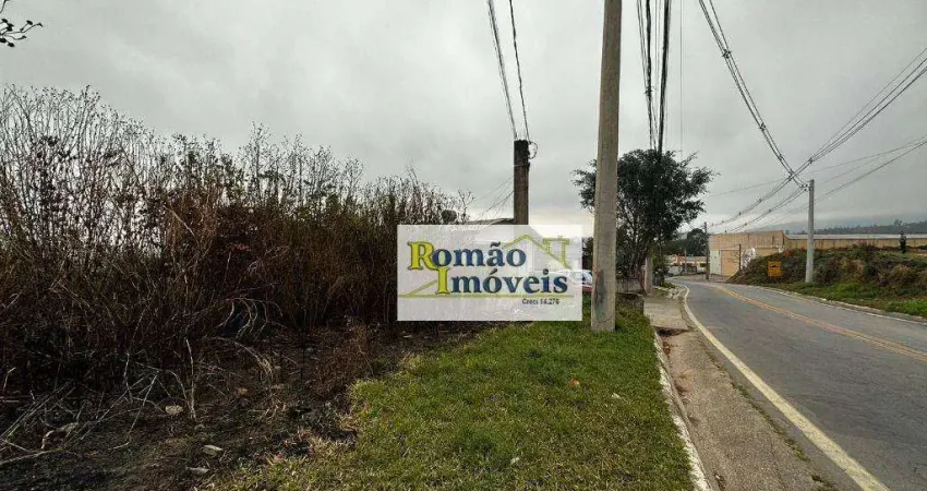 Terreno Industrial ou Comercial à venda, 701 m² por R$ 300.000 - Terra Preta - Mairiporã/SP