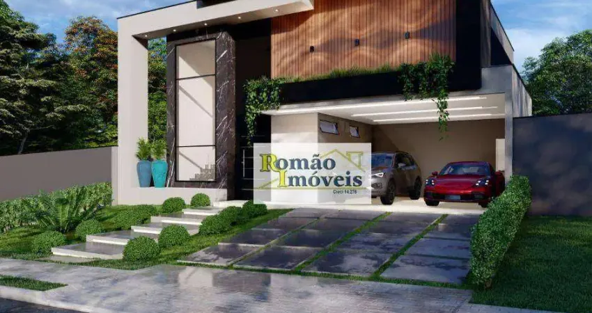 Casa dentro do Condominio Reserva São Nicolau em Atibaia/SP, a menos de 2 minutos da Av. Lucas Nogueira Garcez.