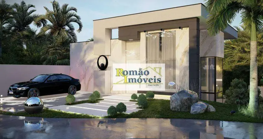 Sobrado com 3 suítes, 220 m², à venda por R$ 1.650.000- Condomínio Terras de Atibaia I - Atibaia/SP