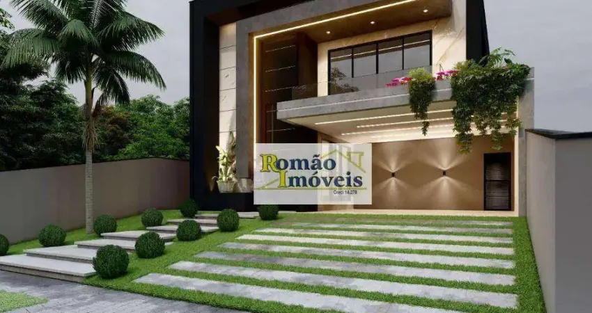 Casa com 5 dormitórios à venda, 307 m² por R$ 2.700.000,00 - Condomínio Figueira Garden - Atibaia/SP
