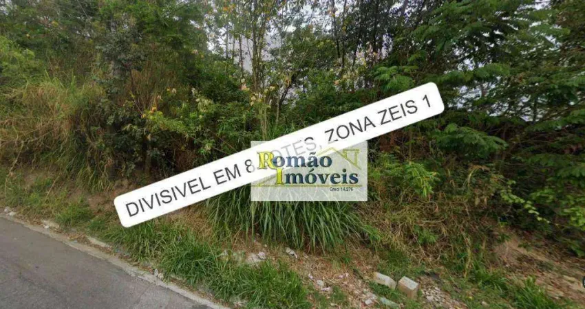 Terreno à venda, 1000 m² por R$ 180.000,00 - Jardim Santana - Mairiporã/SP
