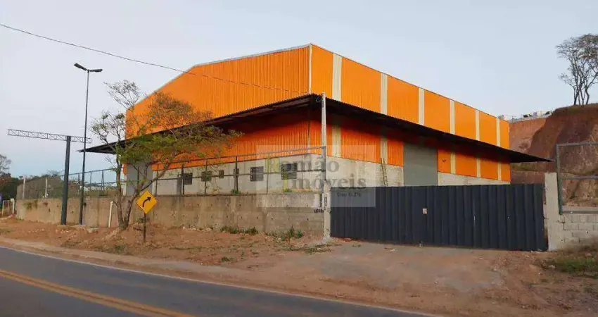 Galpão para alugar, 1800 m² por r$ 30.000,00/mês - guaxinduva - atibaia/sp