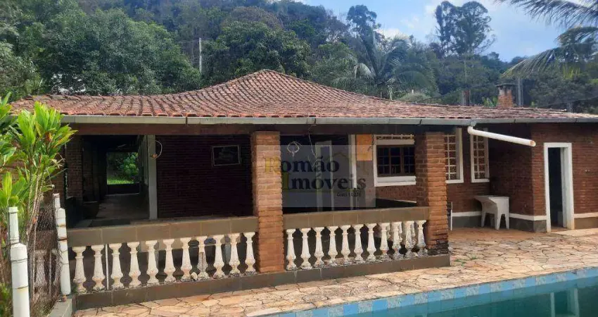 Chácara com 3 dormitórios à venda, 2195 m² por r$ 600.000 - mato dentro - mairiporã/sp