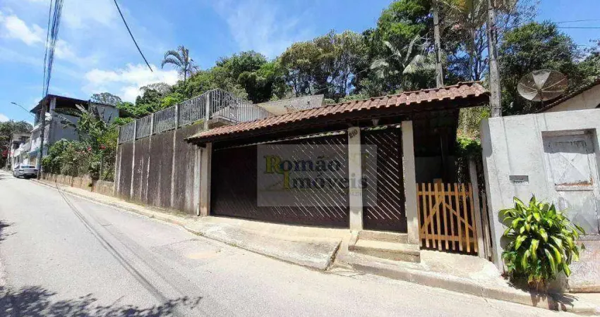 Chácara com 1 dormitório à venda, 1204 m² por r$ 430.000,00 - rio acima - mairiporã/sp