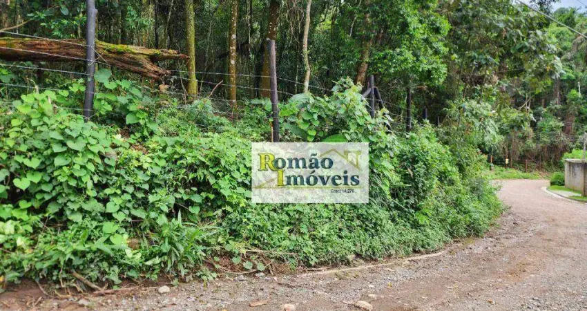 Terreno à venda, 1040 m² por r$ 145.000,00 - parque residencial encosta da cantareira - mairiporã/sp