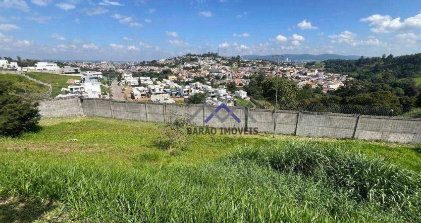Terreno à venda em Condomínio completo, 755 m² por R$ 570.000 - Vale Azul II - Jundiaí/SP.