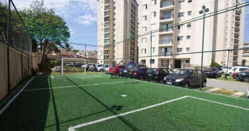 Apartamento com 2 dormitórios à venda, 54 m² por R$ 380.000,00 - Retiro - Jundiaí/SP