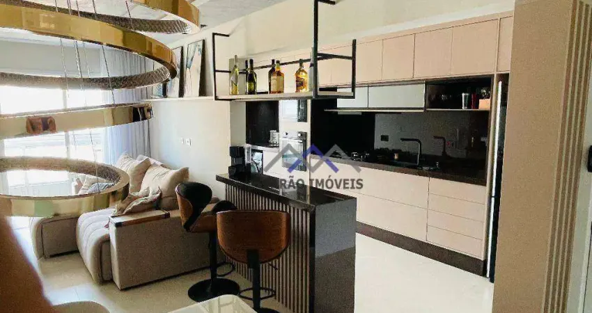Apartamento com 2 dormitórios à venda, 77 m² por R$ 950.000,00 - Boqueirão - Praia Grande/SP