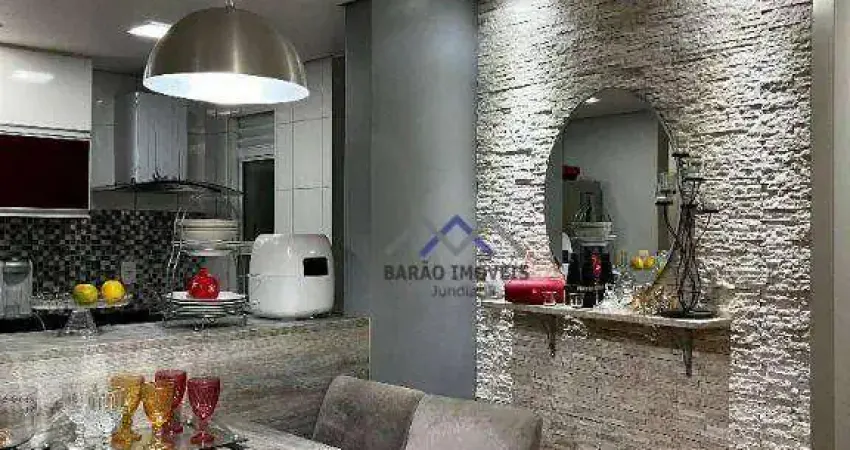 Apartamento com 3 dormitórios à venda, 72 m² por R$ 479.000,00 - Jardim Tamoio - Jundiaí/SP