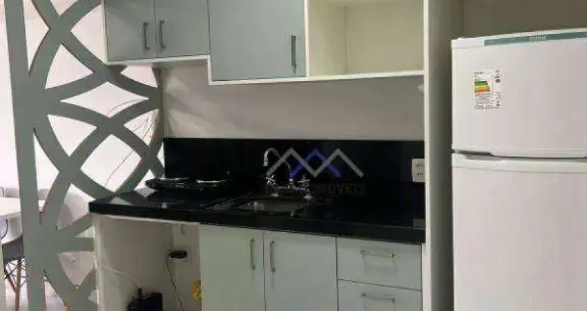 Flat com 1 dormitório para alugar, 47 m² - centro - jundiaí/sp