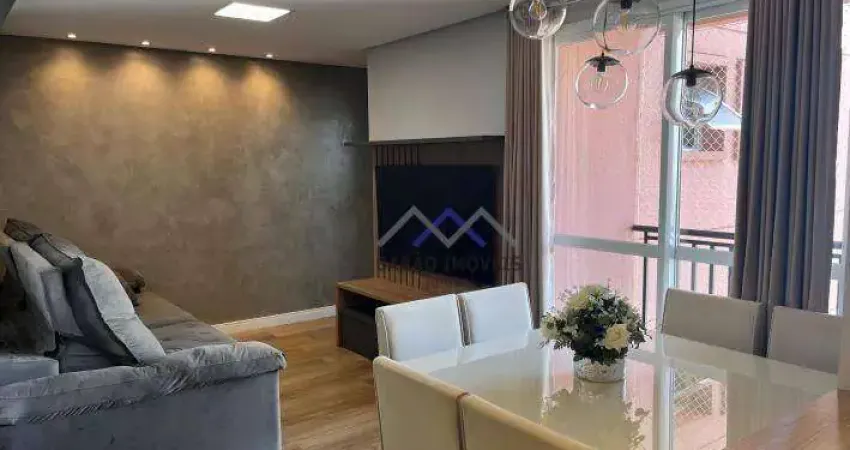 Apartamento à venda 3 quartos e 2 vagas no condomínio Myriad Engordadouro, Jundiai/SP.
