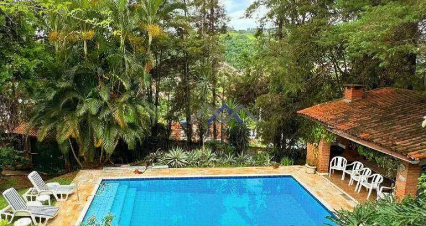 Chácara à venda em condomínio em Itatiba, com pomar, piscina, 6 quartos, 6 vagas.