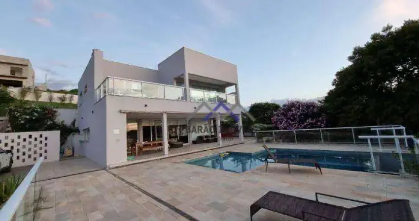 Casa de Alto Padrão - PORTEIRA FECHADA c/1018m² em condomínio fechado Bothanica - Jarinu/SP.