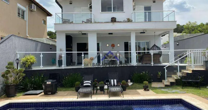 Casa à venda c/ 4 suítes em condomínio Bosque dos Jatobás em Jundiaí/SP.