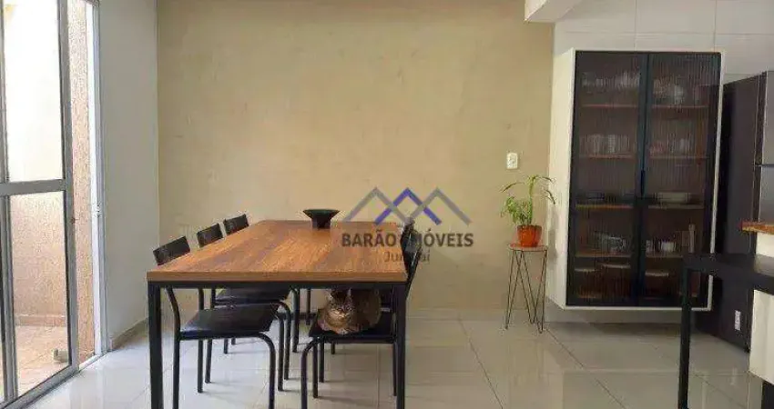 Casa com 3 dormitórios à venda, 135 m² por r$ 795.000,00 - jardim danúbio - jundiaí/sp