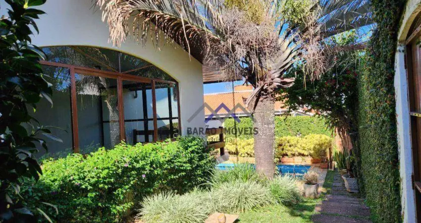 Casa com 4 dormitórios para alugar, 397 m² por R$ 8.505,46/mês - Anhangabaú - Jundiaí/SP