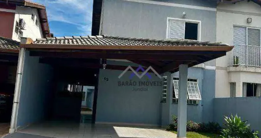 Casa com 3 dormitórios em condomínio fechado em Jundiaí