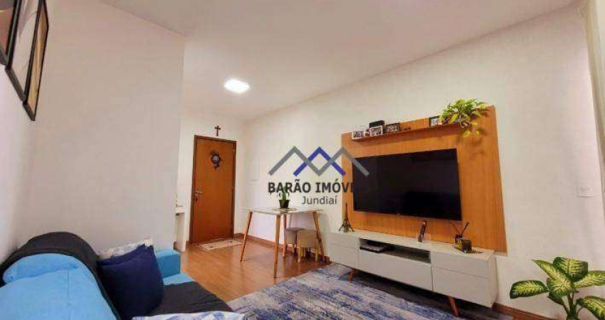 Apartamento com 2 dormitórios à venda, 50 m² por R$ 375.000,00 - Residencial Pacaembu 1 - Itupeva/SP