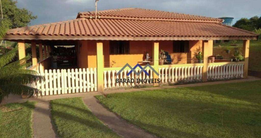 Chácara com 3 dormitórios à venda, 22800 m² por R$ 800.000,00 - Pau Arcado - Campo Limpo Paulista/SP