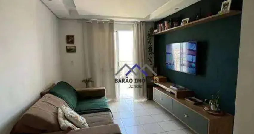 Apartamento com 2 dormitórios à venda, 61 m² por R$ 390.000,00 - Jardim Tamoio - Jundiaí/SP