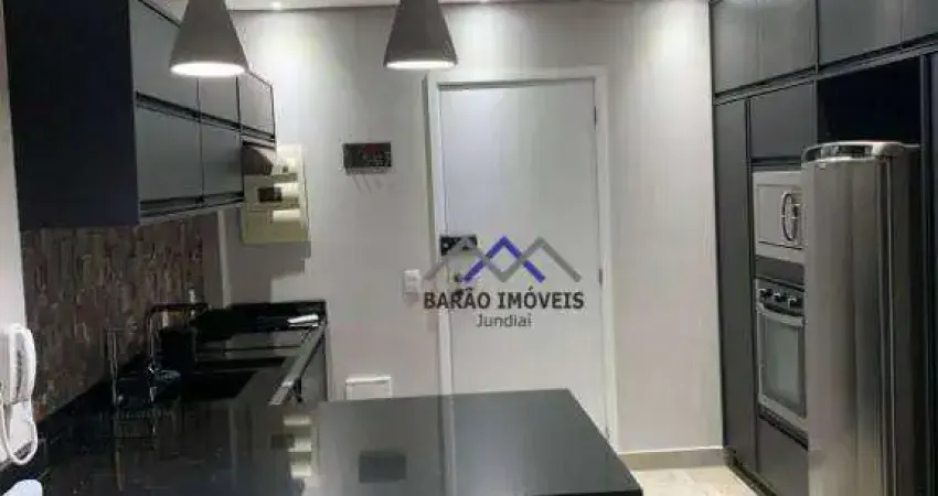 Apartamento mobiliado, com 1 dormitório para locação, 49 m² - centro - jundiaí/sp