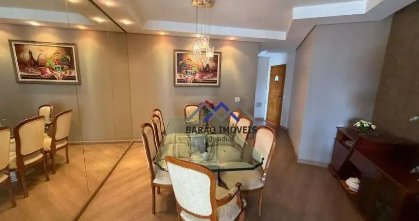 Apartamento com 3 dormitórios à venda, 122 m² por r$ 1.420.000,00 - jardim bonfiglioli - jundiaí/sp