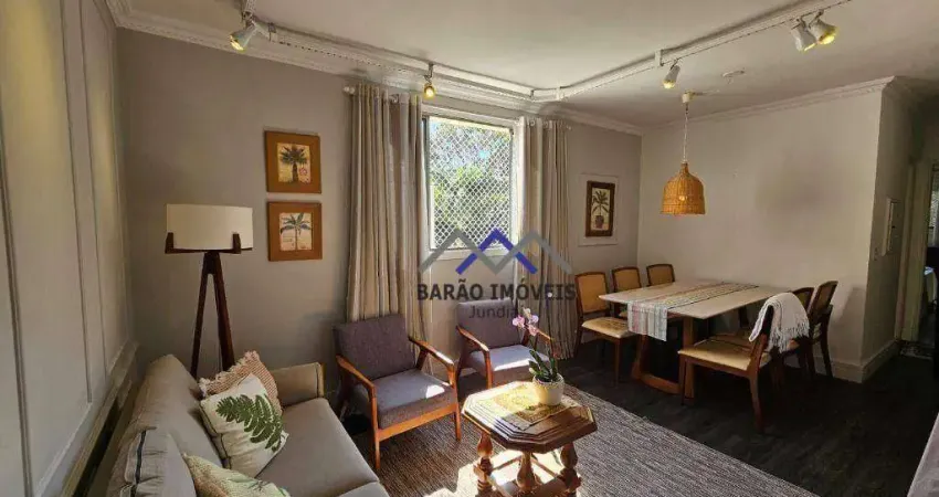 Apartamento com 2 dormitórios à venda, 80 m² por r$ 365.000,00 - jardim merci ii - jundiaí/sp