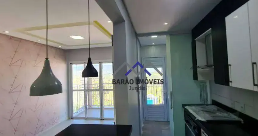 Apartamento com 3 dormitórios à venda, 80 m² por r$ 735.000,00 - medeiros - jundiaí/sp