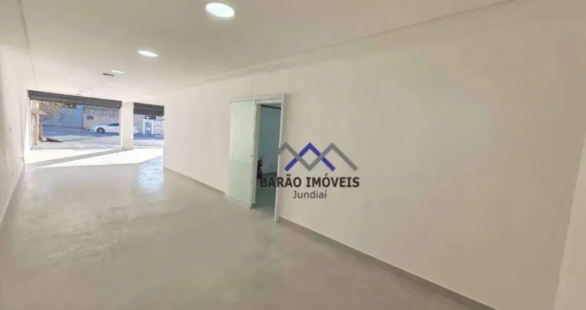 Salão para alugar, 120 m² - vila popular - várzea paulista/sp