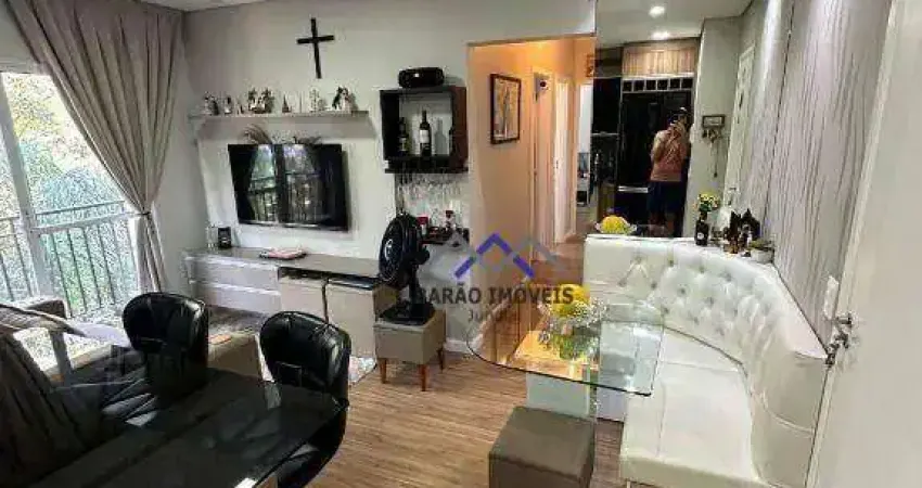 Apartamento com 2 dormitórios à venda, 48 m² por R$ 480.000,00 - Loteamento Reserva Ermida - Jundiaí/SP
