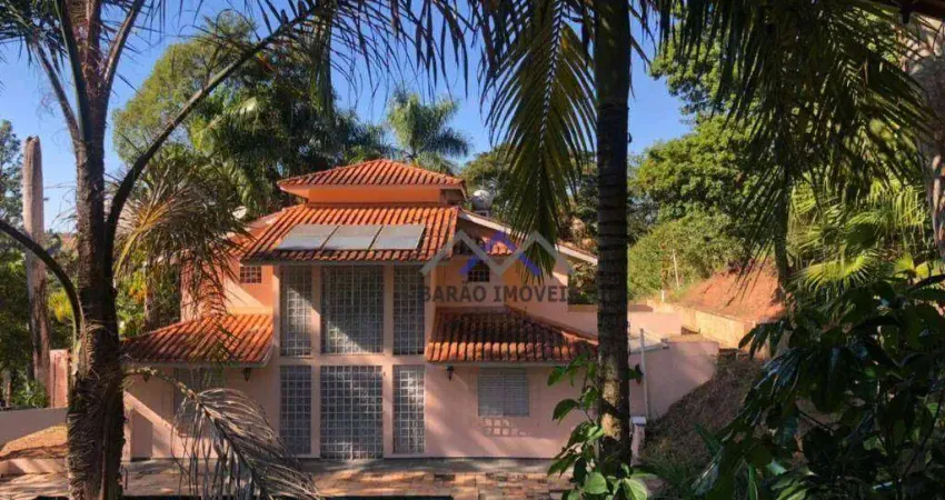 Chácara com 4 dormitórios à venda, 10000 m² por r$ 2.990.000,00 - chácaras maltoni - jundiaí/sp