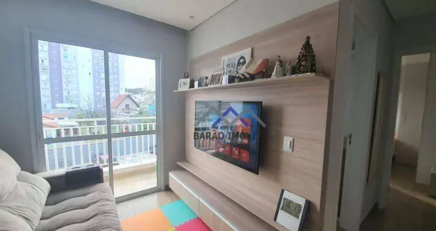 Apartamento com 2 dormitórios para alugar, 50 m² por r$ 2.500,00/mês - residencial santa giovana - jundiaí/sp