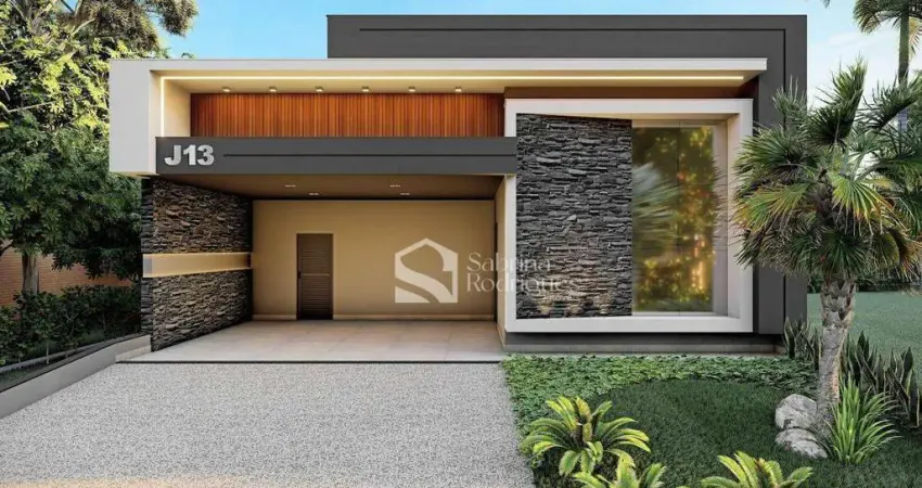 Casa com 3 dormitórios à venda, 210 m² por R$ 1.750.000,00 - Condomínio Evidências - Indaiatuba/SP