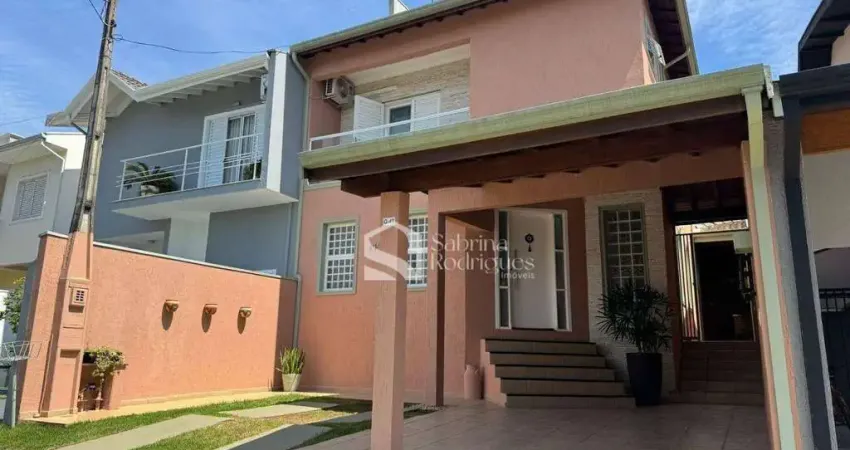 Sobrado com 3 dormitórios à venda, 162 m² por r$ 1.020.000,00 - villaggio di itaici - indaiatuba/sp