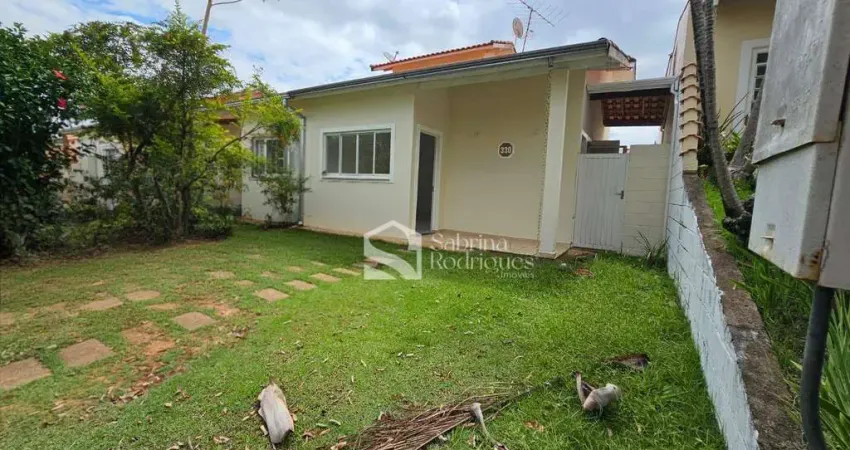 Casa com 2 dormitórios para alugar, 80 m² por R$ 2.890/mês - Condomínio Moradas de Itaici - Indaiatuba/SP